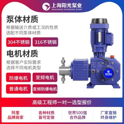 【定做】DJ-Z型机械驱动隔膜式计量泵厂家上海阳光泵业可定做图3