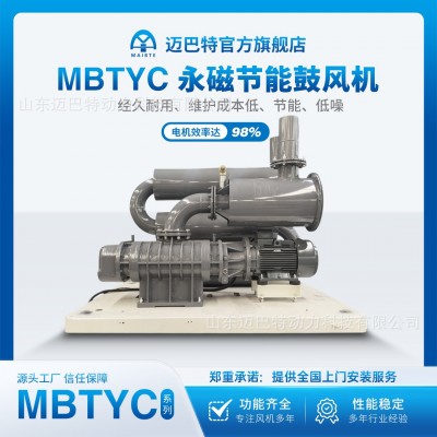 BTYC80 永磁节能鼓风机静音风机污水处理设备节能降噪低噪音