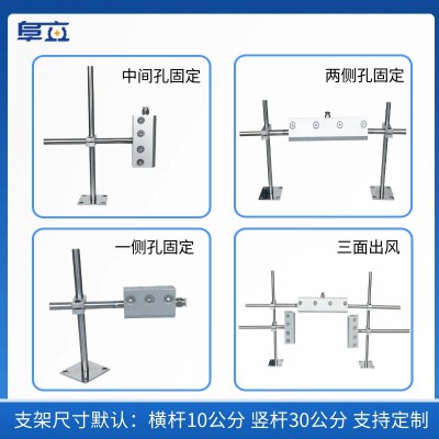 阜立铝合金气刀 超级气刀 高压风刀 空压机工业喷嘴吹水 除尘气幕图2