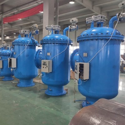 定制自清洗过滤器 DN500 冷却循环水过滤 全自动管道过滤器图3