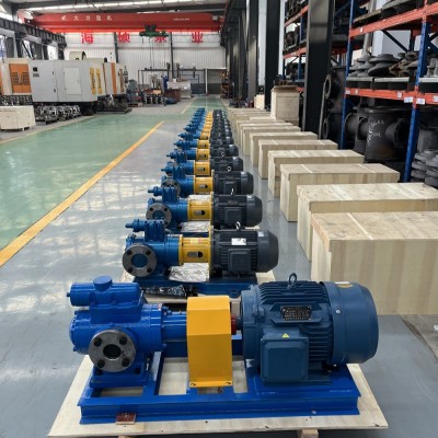 SNH三螺杆泵燃油卸载泵保温螺杆泵液压系统供油泵润滑设备供油泵图5