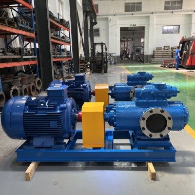 SNH三螺杆泵燃油卸载泵保温螺杆泵液压系统供油泵润滑设备供油泵图4