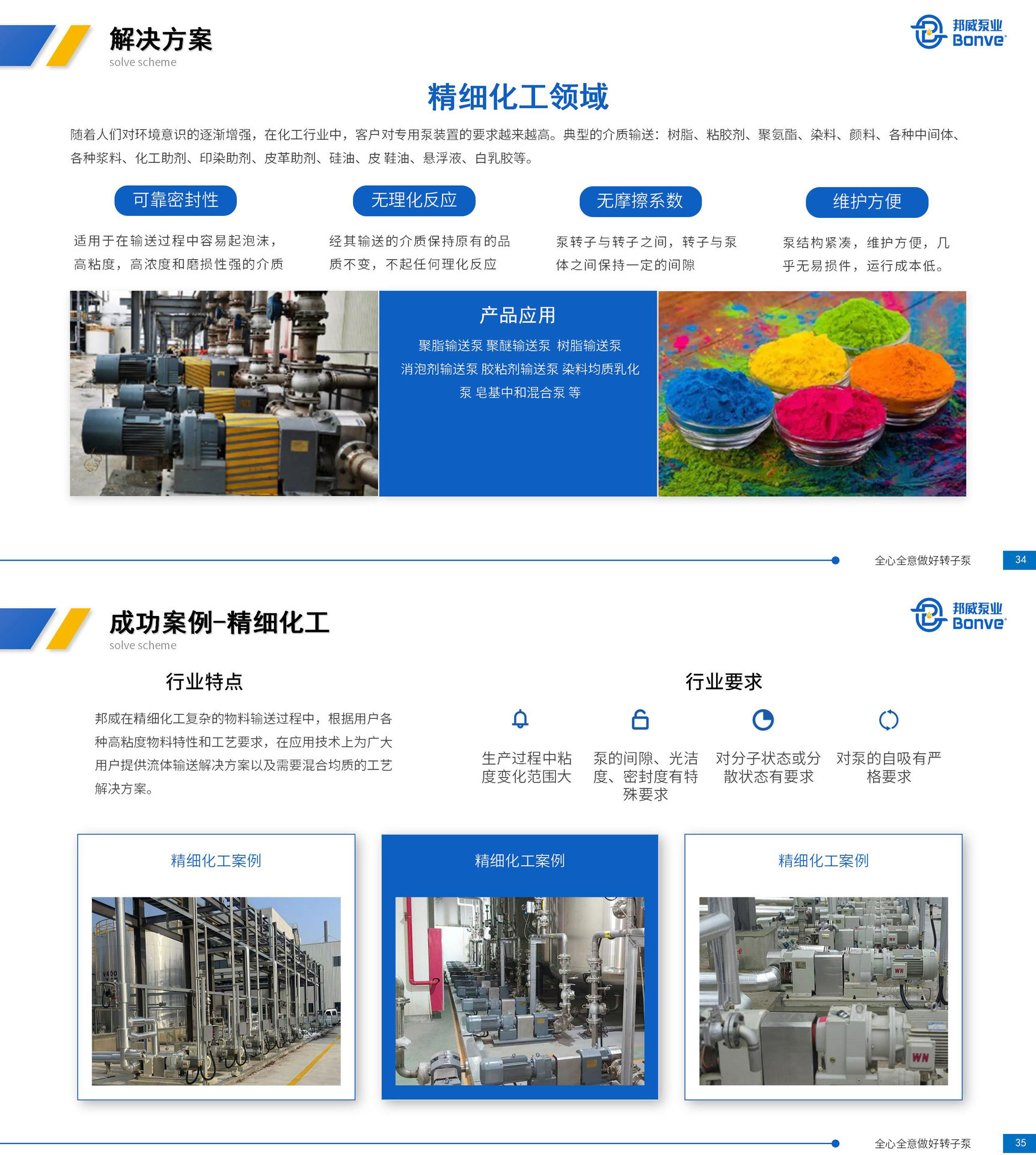 邦威转子泵凸轮泵高粘度泵解决方案应用生产厂家真供