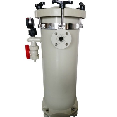 固液分离收集袋式过滤器线缠绕式精密过滤器PP耐酸碱耐腐蚀过滤桶图2