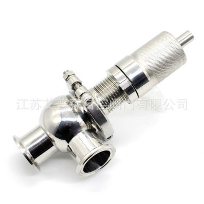 快装式安全阀/不锈钢卫生级快装安全阀A42Y-16P 江苏卫生级阀门厂图3