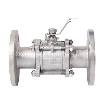 手动可拆卸球阀 Q41F-16/40P不锈钢三片式法兰气体蒸汽球阀图2