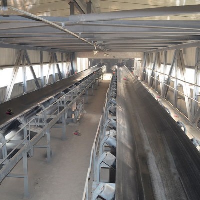 组装自动水平输送带斜坡裙边输送机伸缩升降输送带防腐耐磨皮带机图2