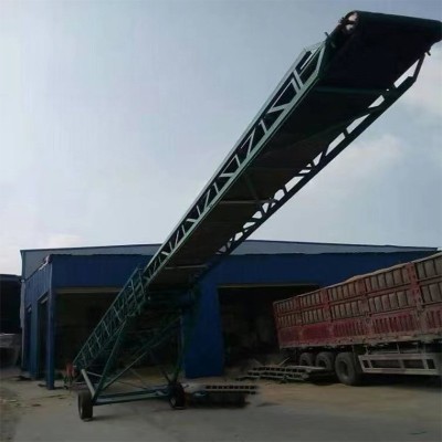 组装自动水平输送带斜坡裙边输送机伸缩升降输送带防腐耐磨皮带机图4