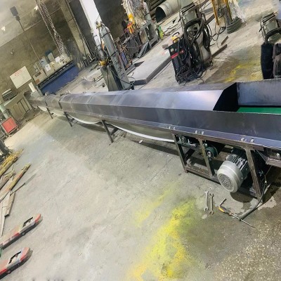 移动升降式皮带输送矿业石料用输送机大倾角尼龙皮带输送机输送带图2