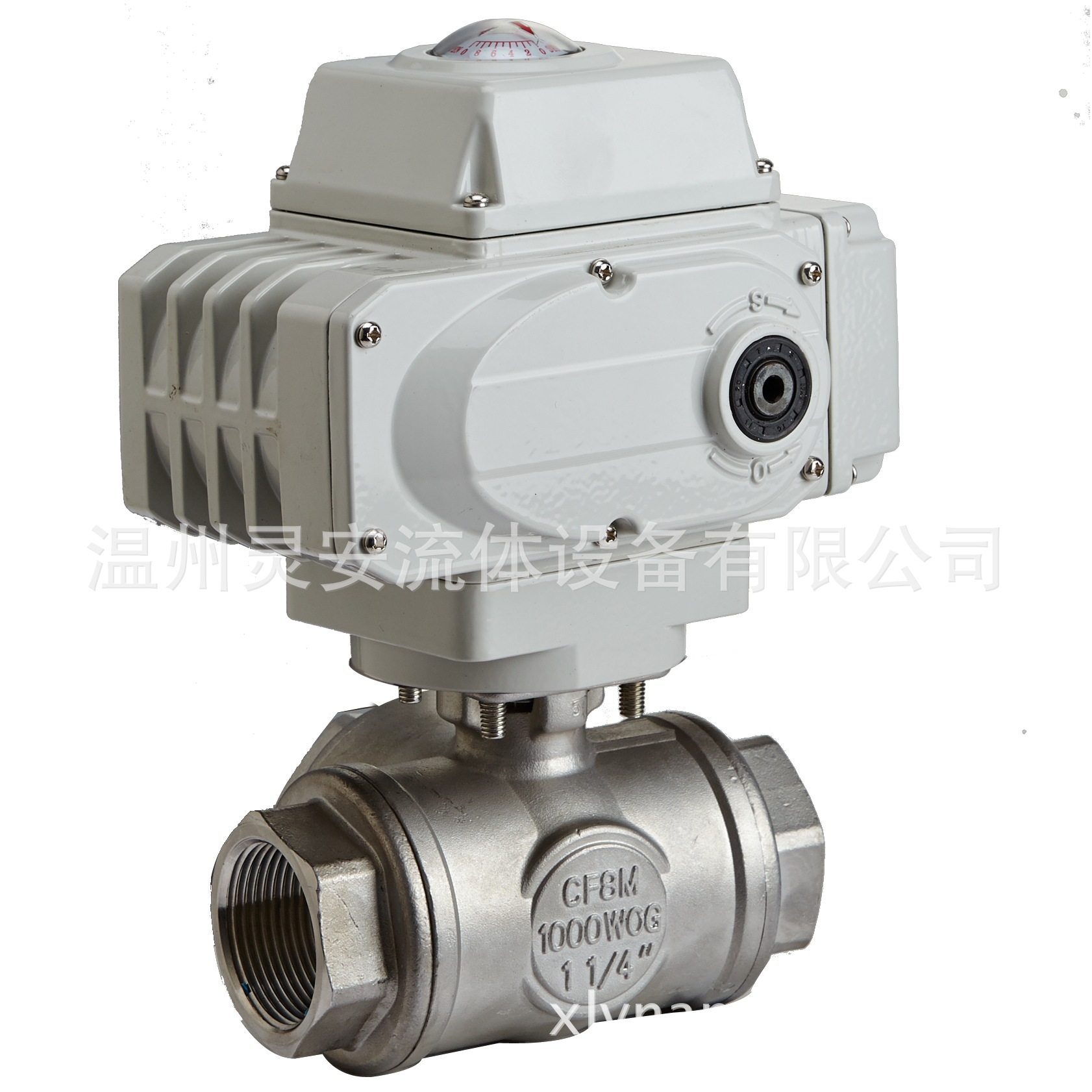 电动三通螺纹球阀  (6)