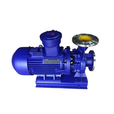 ISW卧式管道离心泵 304 316不锈钢耐酸碱工业农林喷灌潜水电泵图5