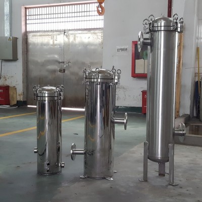 源头工厂宏达不锈钢过滤器304砂滤器 不锈钢液体精密过滤器厂家图2