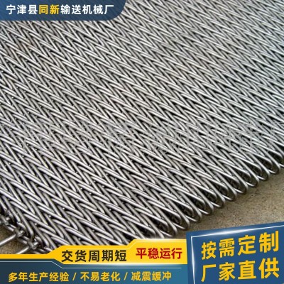 不锈钢网带食品清洗网链 退火炉网带输送带 流水线金属传 送网带图2