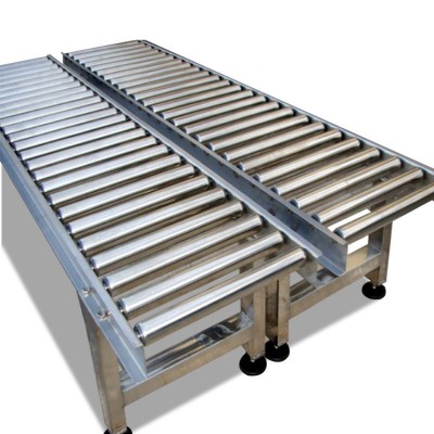 无动力滚筒输送机托运物流分拣流水线传送带卸货用托辊滚筒输送线图4