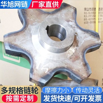 不锈钢输送链轮定制机械传动配件双节距碳钢齿轮链板定制化链轮图2