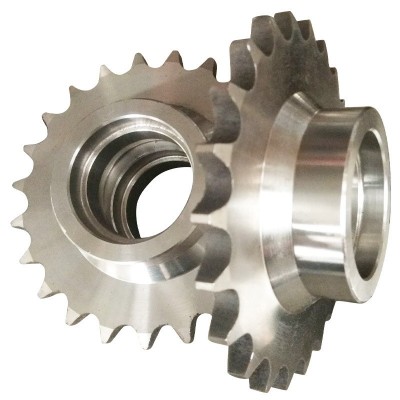 不锈钢输送链轮定制机械传动配件双节距碳钢齿轮链板定制化链轮图5