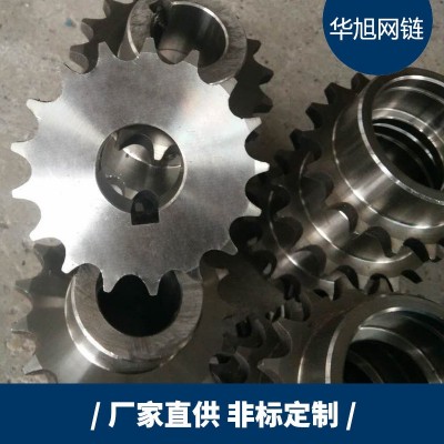 304不锈钢链轮大节距单双排工业输送链轮机械传动金属齿轮批发图3