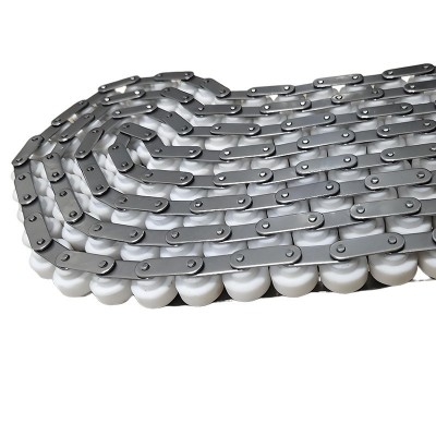 工业传动链条双排链条异型大节距重型带双耳弯板不锈钢链条图3
