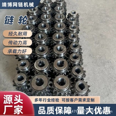 碳钢链轮厂家非标单双排输送机传动链轮工业齿轮大节距不锈钢链轮图4