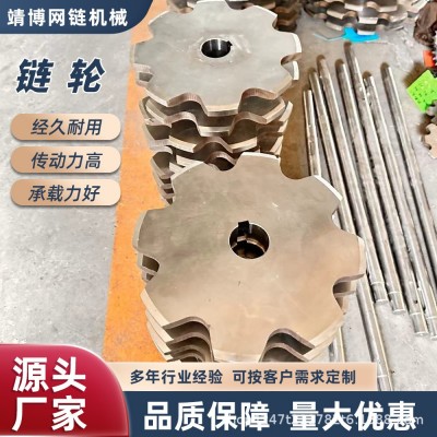 碳钢链轮厂家非标单双排输送机传动链轮工业齿轮大节距不锈钢链轮图2