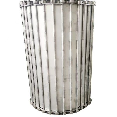 304不锈钢链板输送带链条式铁板运送带废料传送链板工业碳钢链板图5