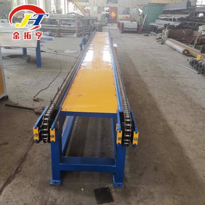 浆包输送线济南厂家定制 U型180度拐角输送线车间包装循环流水线图2