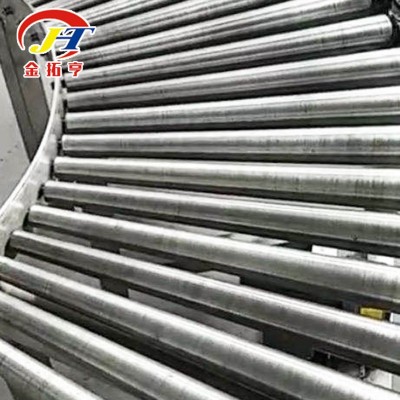 浆包输送线济南厂家定制 U型180度拐角输送线车间包装循环流水线图3