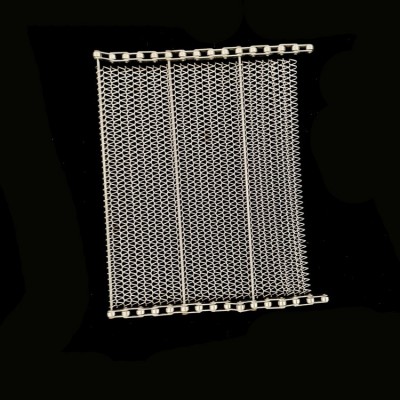 厂家供应不锈钢人字网螺旋网菱形网输送网带 包装机械输送链网图3