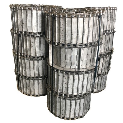 304不锈钢链板冲孔链板耐高温重型板链输送线大节距工业传动链板图5