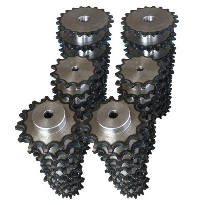 工业链轮齿轮厂家高频淬火碳钢传动链轮非标定制单双排不锈钢链轮图5