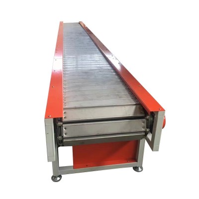 不锈钢链板输送机耐高温废料链板输送机图5