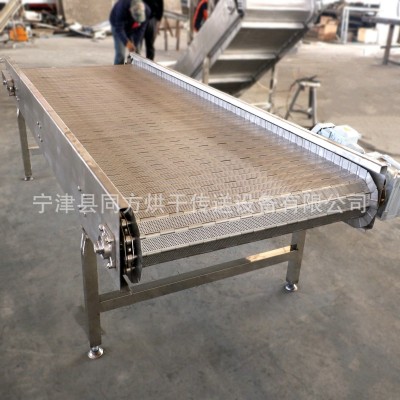 板式输送机 不锈钢板链输送线操作简单 链板输送机厂家图2