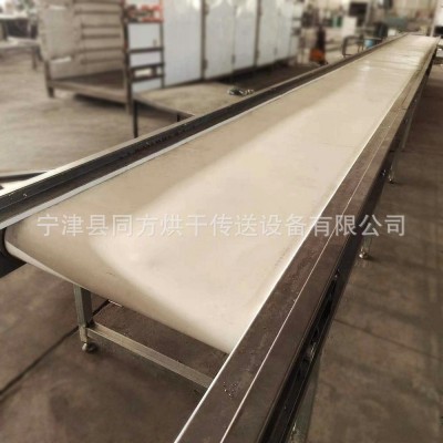定做流水线输送带 自动化电子插件生产线打包平行皮带输送机加工图5