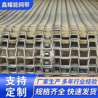 厂家供应 金属网链工业输送带马蹄链金属片网带长城网带图2