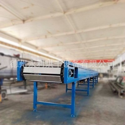 供应锻件高温件热处理输送线 钢铁块链板输送机 废钢材输送设备图2