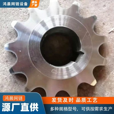 非标304不锈钢链轮单双排输送机传动轮工业输送大节距不锈钢链轮