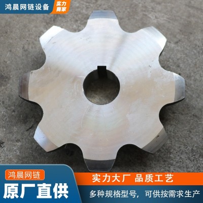 多种型号链轮齿轮 大节距碳钢链轮机械传动配件工业用带键槽链轮图4