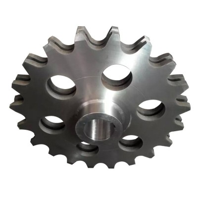 多种型号链轮齿轮 大节距碳钢链轮机械传动配件工业用带键槽链轮图5