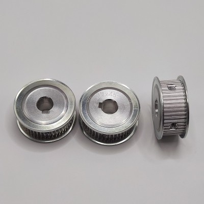 跨境直供铝合金同步带轮A系列MXL系列6061皮带轮传动图4