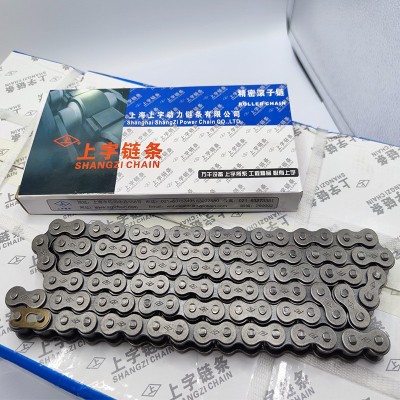 工业传动链条双排链条上字3分4分5分6分1寸滚子链动力输送链批发图5