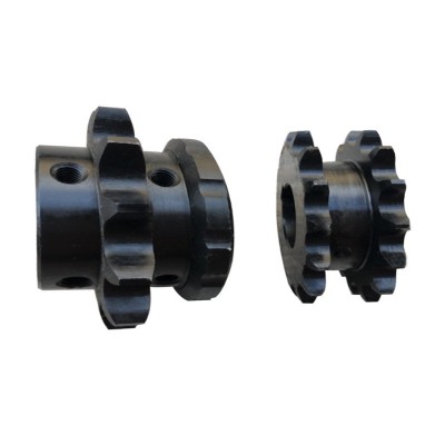45钢号齿轮4分双排链轮10A假工业传动单双节距高精度链轮图5