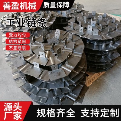 定制工业输送链条 高强度耐高温链条 刮板机刮料用非标滚子链条