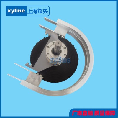 水平回转驱动装置厂家生产柔性链尾部轮装置85轮弯驱动