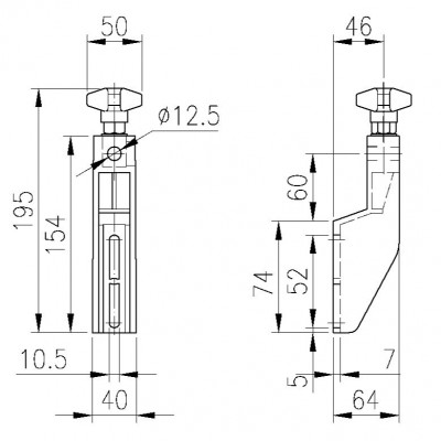 小型支架 支架 固定支架 旋转支架 支架系列 流水线配件 活动支架图4