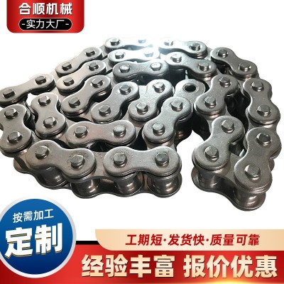 12A不锈钢304链条节距15.875输送链条耐高温不锈钢钢工业链条图4