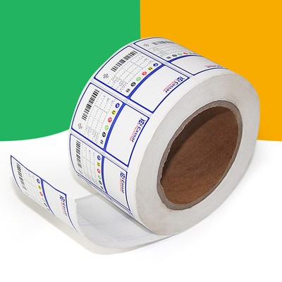 不干胶贴纸标签定制广告商标贴印刷二维码标签外卖封口透明不干胶图4