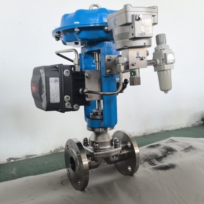 厂家直销气动不锈钢薄膜隔膜阀调节比例可调式温可调节图4