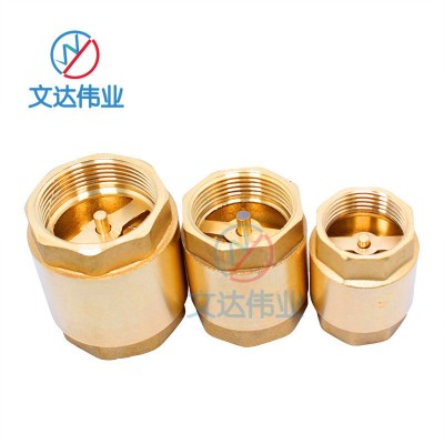 黄铜丝扣立式止回阀内螺纹升降式逆止阀现货供应单向阀图3