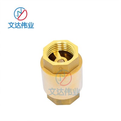黄铜丝扣立式止回阀内螺纹升降式逆止阀现货供应单向阀图4