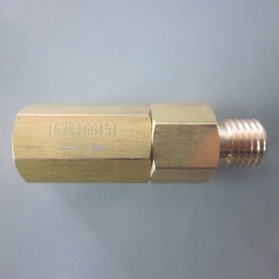 博莱特回油单向阀止回阀复盛开山博莱特螺杆空压机透明单向阀1分图5